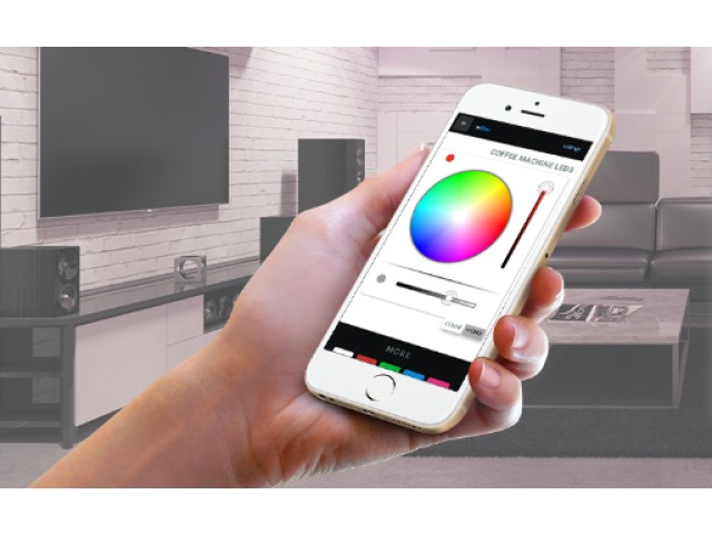 Display any visible colour on LED Strip using app